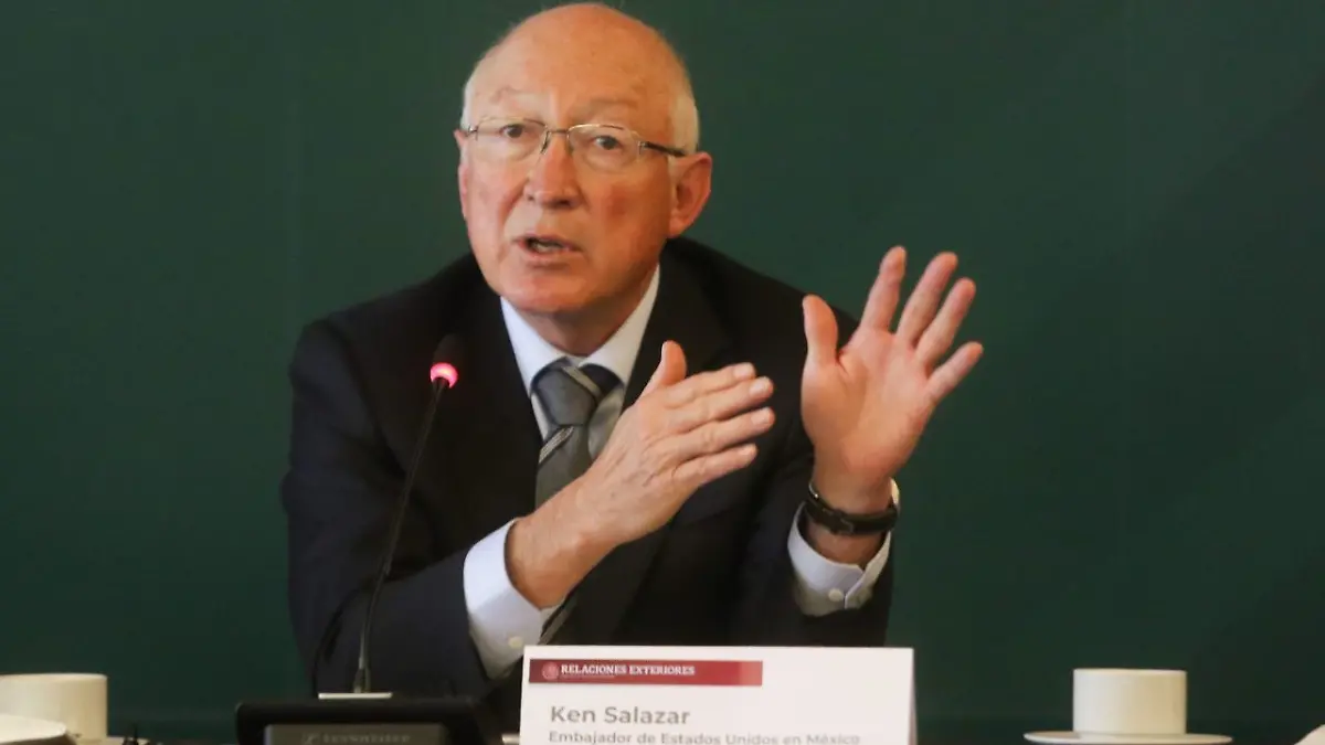 Queda mucho por hacer en materia de seguridad en México Ken Salazar